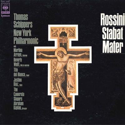 LP Record THOMAS SCHIPPERS CONDUCTOR NEW YOR  Rossini  Stabat MATER SONC10490 CBS SONY Japan Classical Used