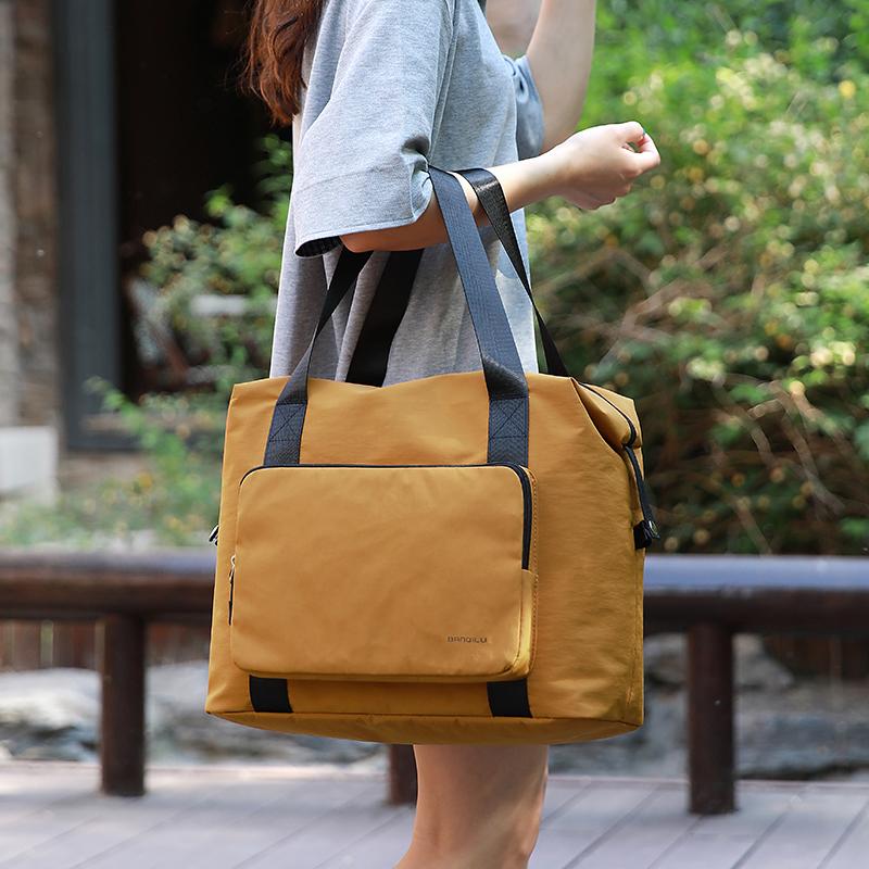 Lightweight Travel Bag Outdoor Lightweight Dry And Wet Separate Handbag Large Capacity Expansion Folding Duffel Bag