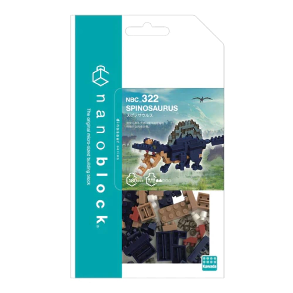 Kawada Nanoblock Spinosaurus NBC_322