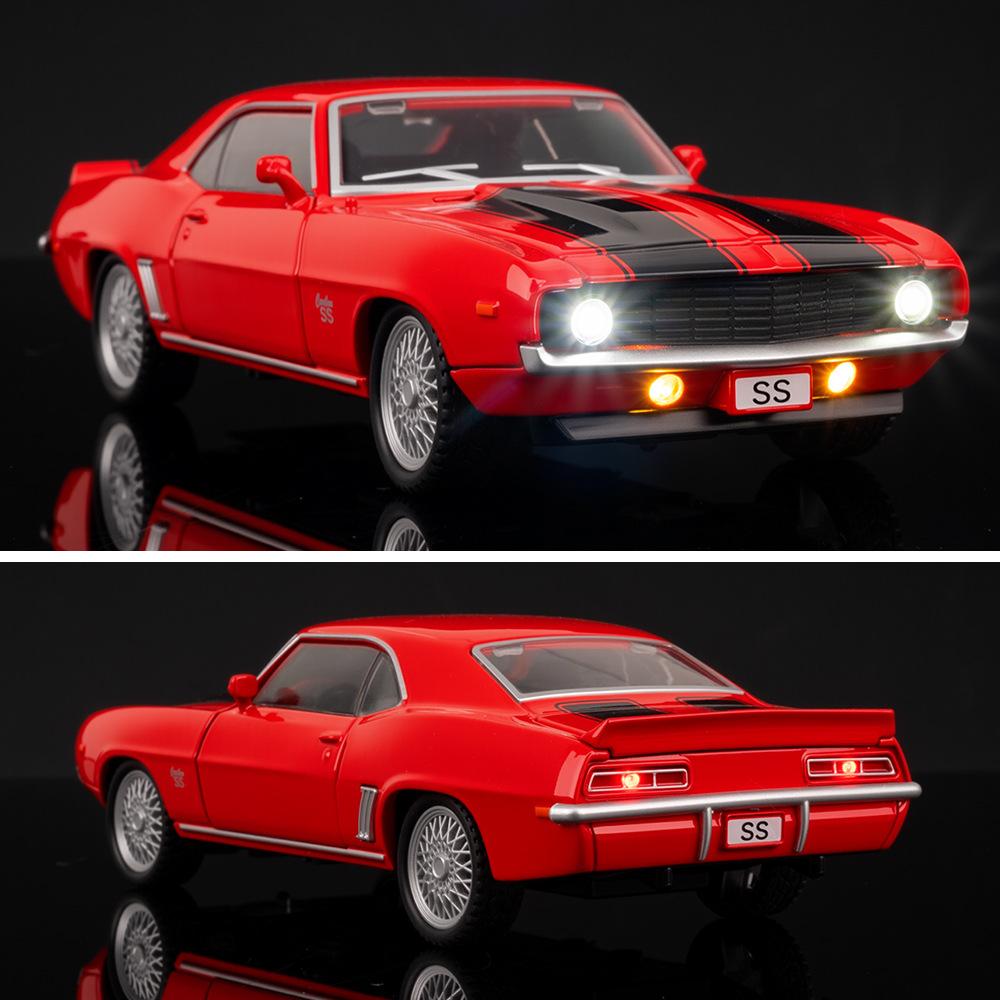 1:32 SS Sports Supercar Alloy Diecast Model Car Classic Trendy Home Hobbies Collection Present For Friend