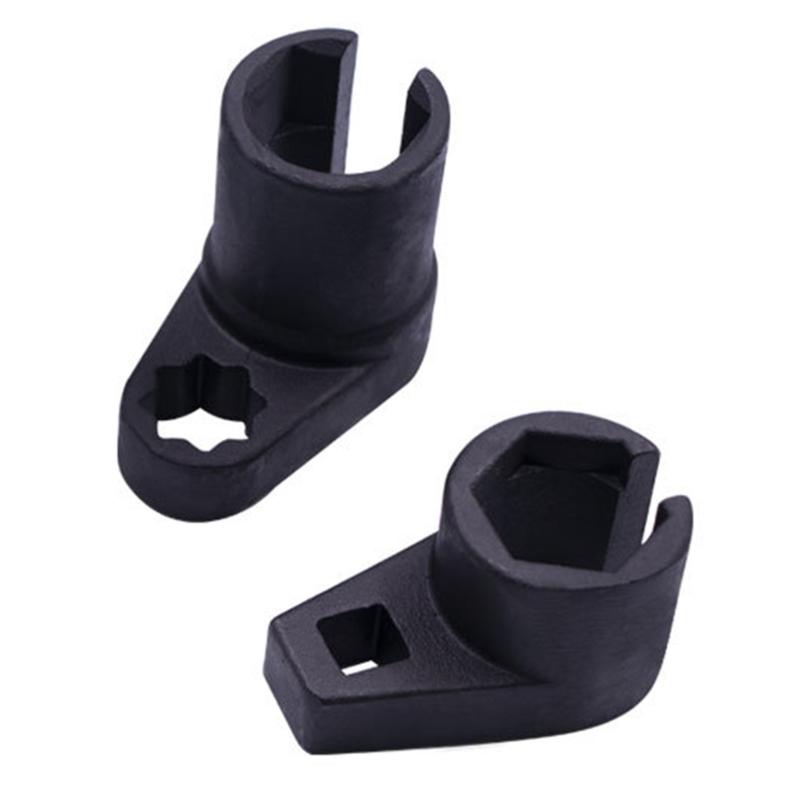 3pcs Automotive Oxygen Socket Set Oxygen Socket Wrench Removal Installation Tool 7/8" 22mm Socket