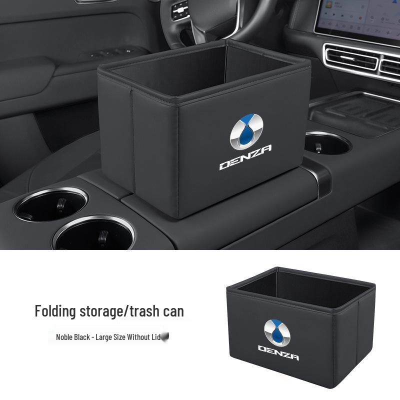 Multi-Functional Storage Box & Folding Trash Can for Denza D9/N9/Z9gt/N8L/N7 Cars