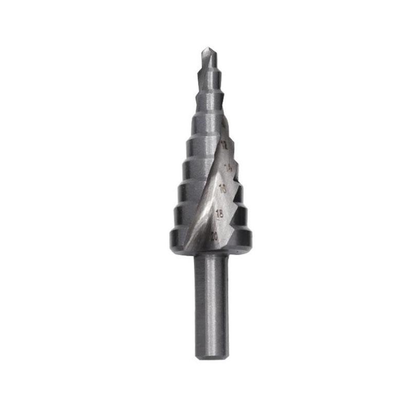 Pagoda Drill Screw Drill Core Drilling Tool High Speed Steel HSS Spiral Grooved Metal Steel Step Drill Bit 4-12 4-20 4-32