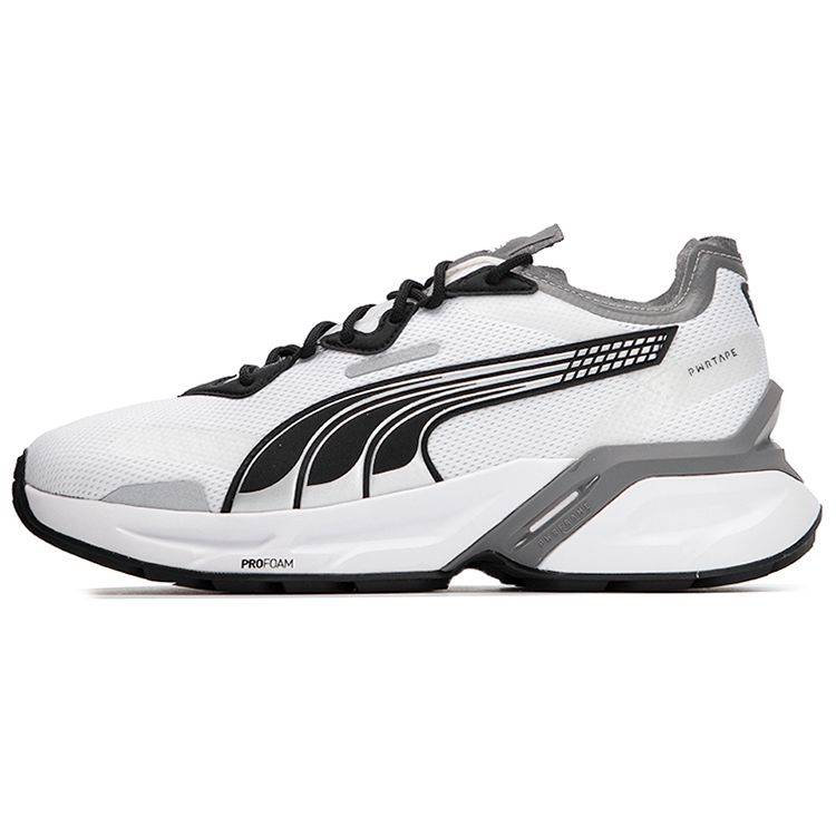 PUMA Pwrframe Aerogram Unisex White Grey Black 387169-01 EU 35.5
