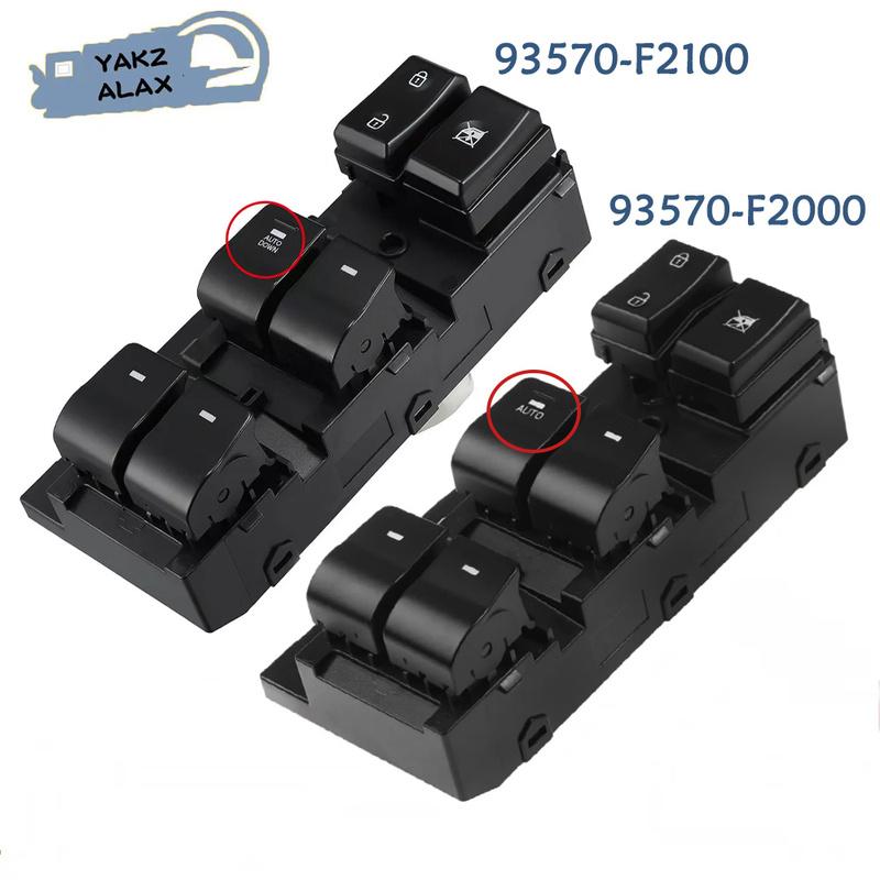 93570-F2100 93570-F2000 for Hyundai Elantra 2017 2018 Electric Master Power Window Control Switch Regulator Button