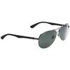 Ray Ban Carbon Fibre Polarized Green ClaSSic G 15 Pilot Men S SunGlaSSeS Rb8313 004 N5 61
