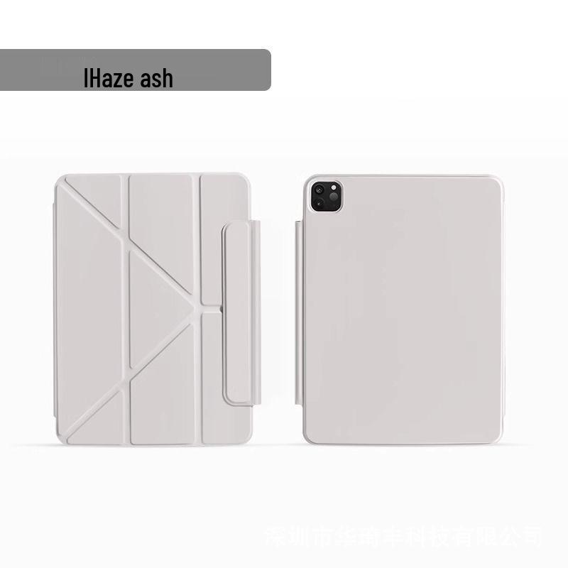 2025 iPad A16 Schutzhülle: 3-Fach Air6, Magnetisch, Rahmenlos, Ultradünn, Doppelseitiger Clip, 11 Zoll