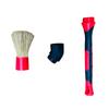Car Detailing Brush Super Soft Auto Round Head Interior Brush Wheel Air Outlet Vent Car Detail Elbows Brush  Car Cleaning Tool