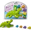 Crocodile Eating Little Fish Game Puzzle Bath Toy For Boys Girls Birthday Xmas Gift Kids Bathroom Shower Toy