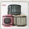Foldable Crossbody Pet Carrier Backpack - Large Capacity, Breathable Cat & Dog Bag