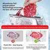 Food Grade Aluminum Foil Ziplock Storage Bag Thick Sealed Fresh Lock Food Packaging Pouch Thickened Reusable