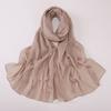 Silver Star Hot Drilling Chiffon Long Scarf Ethnic Fashion Women