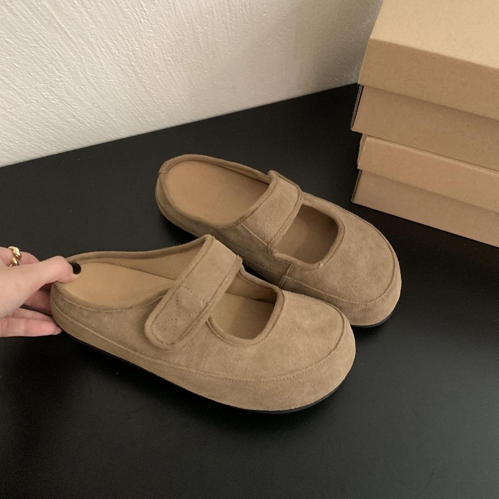 Platform Mary Jane Shoes Women's Shoes New Retro Round Head Single Shoes Ugly Cute