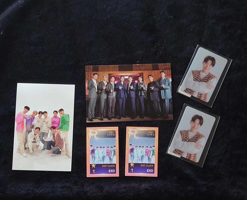 [USED] Bulk Sale 2023 EXO' CLOCK OFFICIAL MD Baekhyun