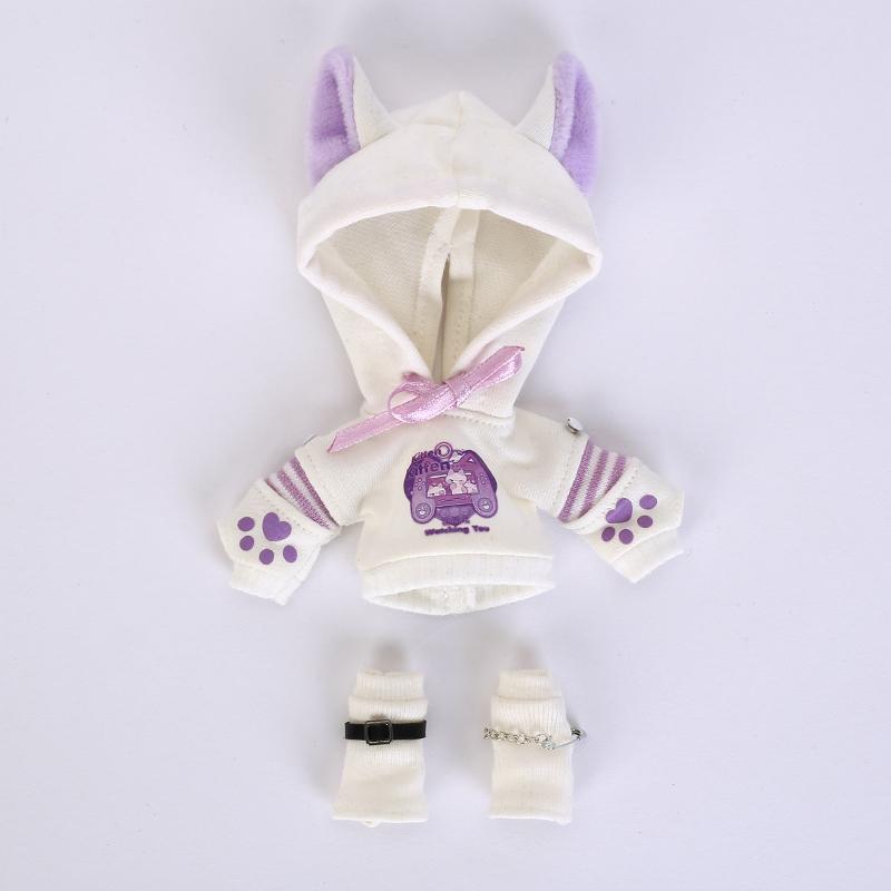 Ob11 Doll Cat Hoodie Clothes Cat Game Console Jacket Accessories For Molly , Ymy Body, p9, Gsc, Obitsu11 ,Ufdoll,1/12Bjd Doll