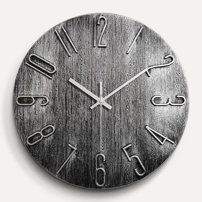 

Часы Настенные часы для гостиной Простые настенные часы Домашние креативные часы Модные декоративные часы 12 дюймов 30 см