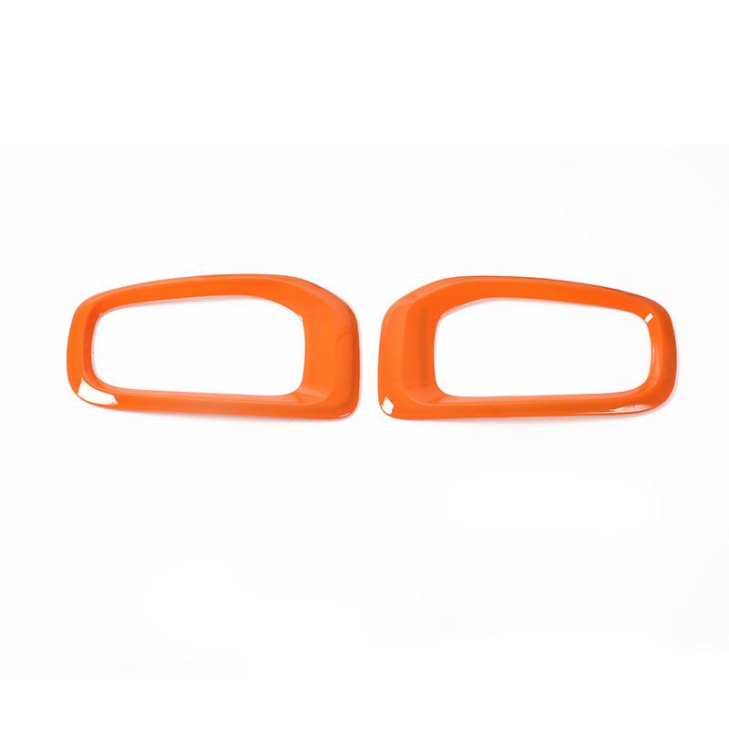 SHINEKA Außenzubehör für Jeep Renegade, ABS-Auto-Front-Nebelscheinwerfer-Lampen-Dekorationsabdeckungsaufkleber für Jeep Renegade