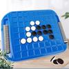 Interactive Touch Flip Black and White Chess Funny Design with Storage Bag Tabletop Board Games Thinking Reasoning Toy
