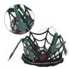 Halloween Cosplay Snake Crystal Headband Costume Accessory for Masquerades and Parties Black