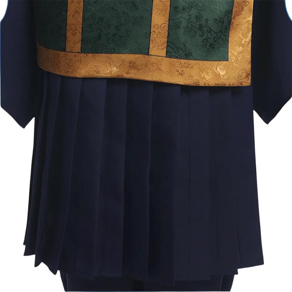 Geto Suguru Cosplay Anime Jujutsu Kaisen Costume  Black Blue Kimono  School Uniform