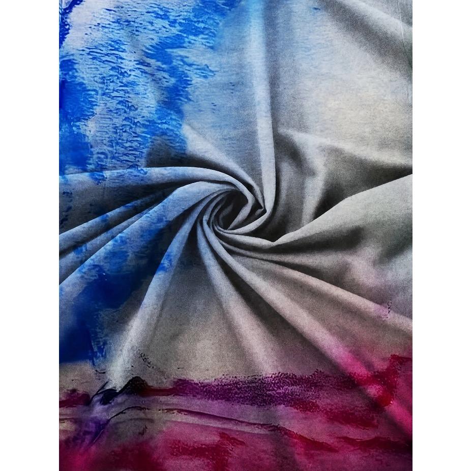 Chic Floral V-Neck Tee - Women's Breathable Short Sleeve Shirt for Spring/Summer Comfort T Shirts