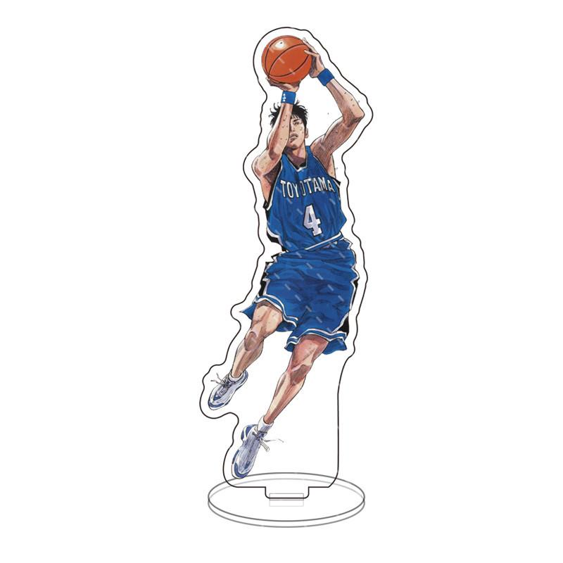Anime Slam Dunk Acrylic Stand Figure Kaede Rukawa Sakuragi Hanamichi Desktop Standing Plate Decoration Men Model Toy Fans