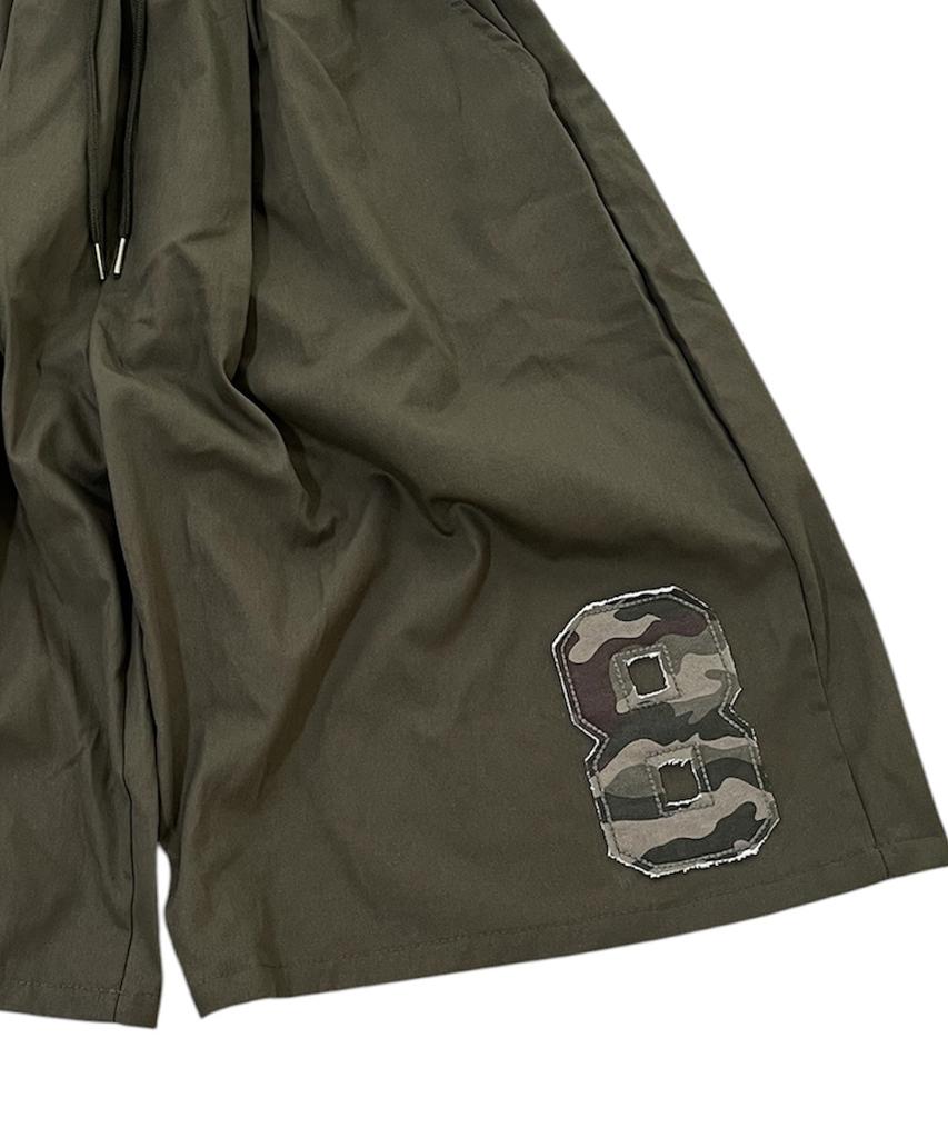 SK8ER ROCK Bermuda en Coton Huit ((Kaki))