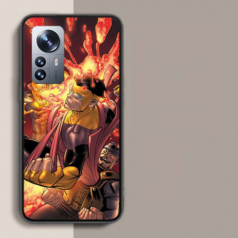 Cartoon Invincible Phone Case For Redmi Note 15 Pro 5G 14 13 12 Pro Plus 11 11T 11E 11S 10 Pro 10S 9 9S Cover Cell Clear with Su