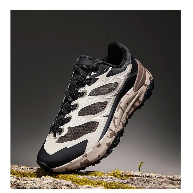Autumn Sports Shoes for Men Lightweight and Breathable Outdoor Hiking Casual Shoes Anti Slip Wear-resistant