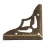 35mm 20Pcs Furniture Decor Wooden Case Jewelry Box Corner Foot Corner Protector Corner Bracket Decorative