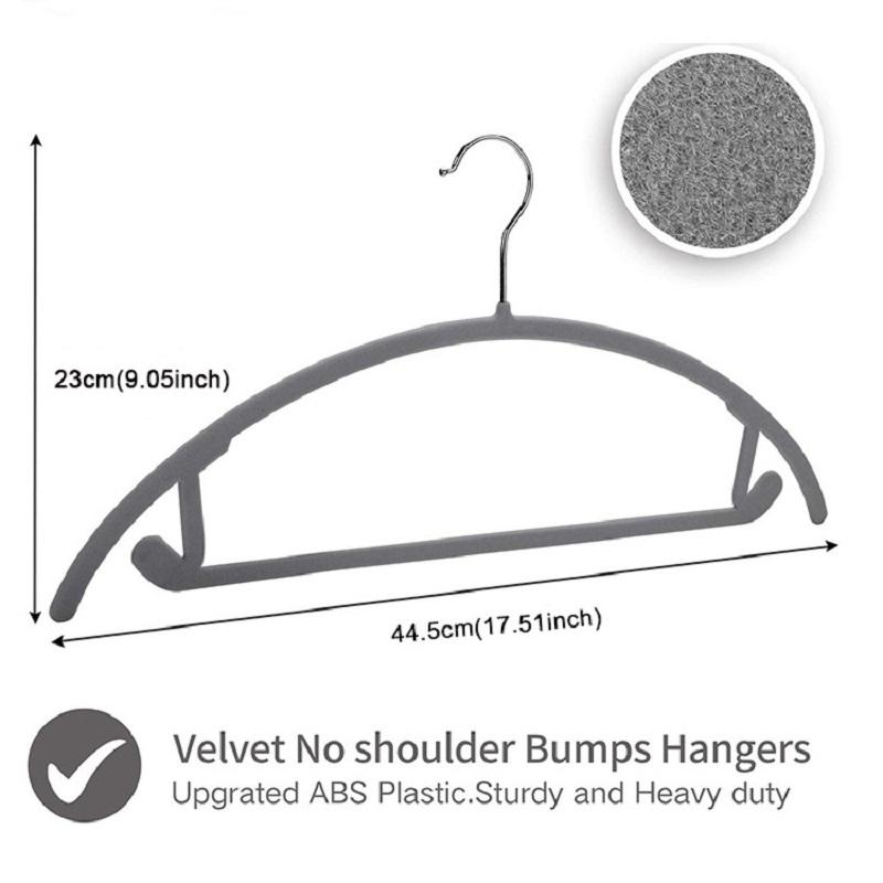 10 PCS No Shoulder Bump Velvet Hangers Non Slip Heavyduty Suit Hangers With Swivel Hooks,Space Saving Clothes Hangers for Coat