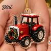Kids Holiday Activity Ornament Set Calendar 24Pcs Christmas Advent Sets Farm Acrylic 2D with Rustic