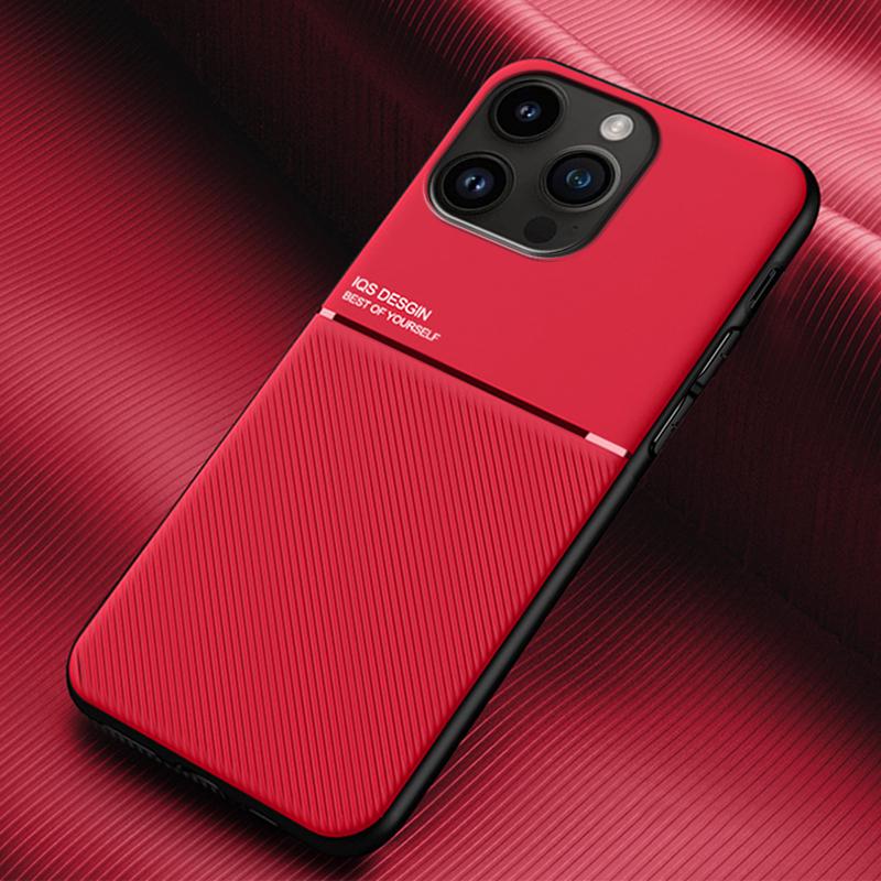 Luxusní kožené pouzdro pro iPhone 14 13 12 11 Pro Max Mini XS X XR 8 7 Plus SE 2020 Vestavěný kovový držák krytu do auta A