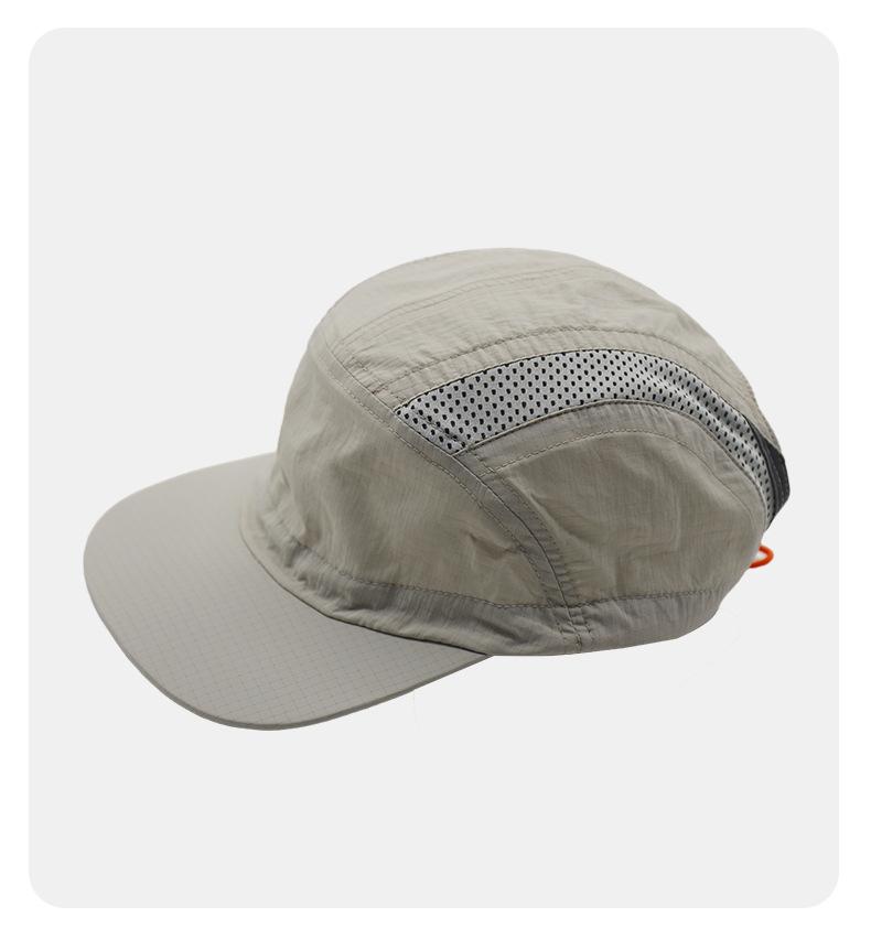 Quick Drying Hat Outdoor Lightweight Running Sports Hat Soft Brim Foldable Sun Resistant Breathable Baseball Cap