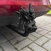 3D Printed Trailer Hitch Cover Weather-proof Car Pickup Truck Trailer Tow Hook Cover Decoration Ornament Car Exterior Accessories