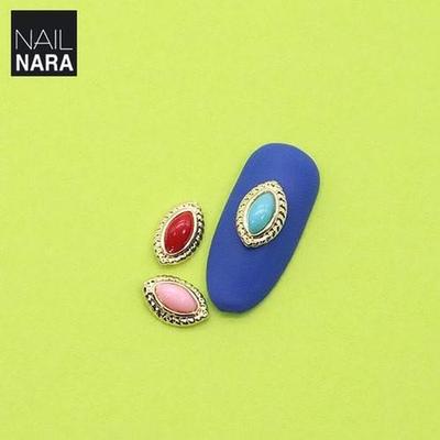 NAILNARA Ethnic Boat Stone Parts 3-piece Set (S2528306)