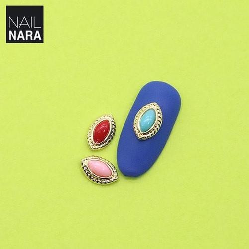 

NAILNARA Ethnic Boat Stone Parts 3-piece Set (S2528306)