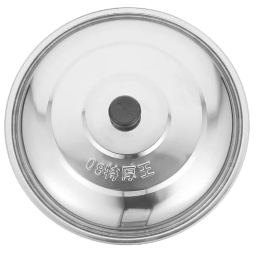 

Kichvoe Stainless Steel Pot Lid, All-Purpose Pot Lid, 35cm, Cooking Pot/Skillet Lid, Dome Lid, Replacement Lid for Deep Frying, Cookware Lid