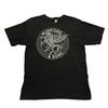 Mumford and Sons Concert Tour T-Shirt Round Pegasus Logo Black Shirt Size M