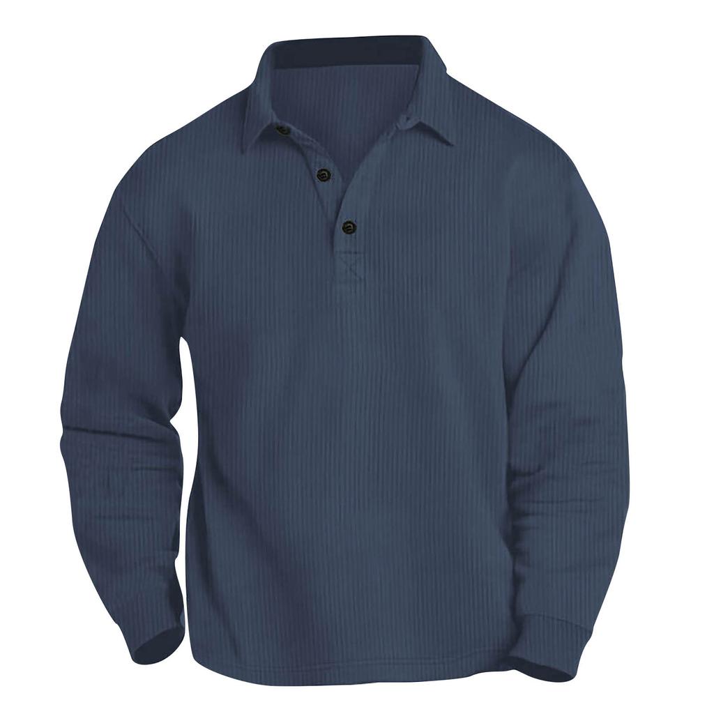 Pánská golfová košile Ležérní Sportovní Výstřih do V Žebrovaný límec Krátký rukáv Móda Ležérní Jednobarevné Jednobarevné Jaro a léto Běžný střih