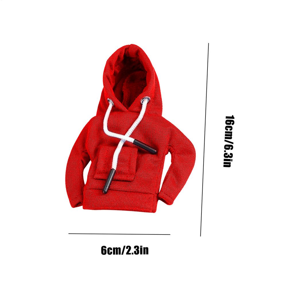 7 Inch Desk Geese Hoodies Outfit Tabletop Animal Costume Decor, Porch Outdoor Party Holiday Decoration Supplies