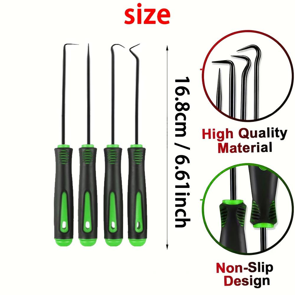 10/4Pcs Precision Pick and Hook Set Car Auto Oil Seal/O-Ring Seal Gasket Pick Mini Precision Hooks Professional Puller Remover Hoses Windshield