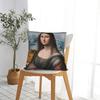 Pillow Cover Mona Lisa Mountain View Morden Pillow Case For Couch Sofa Bedroom Pillowcases