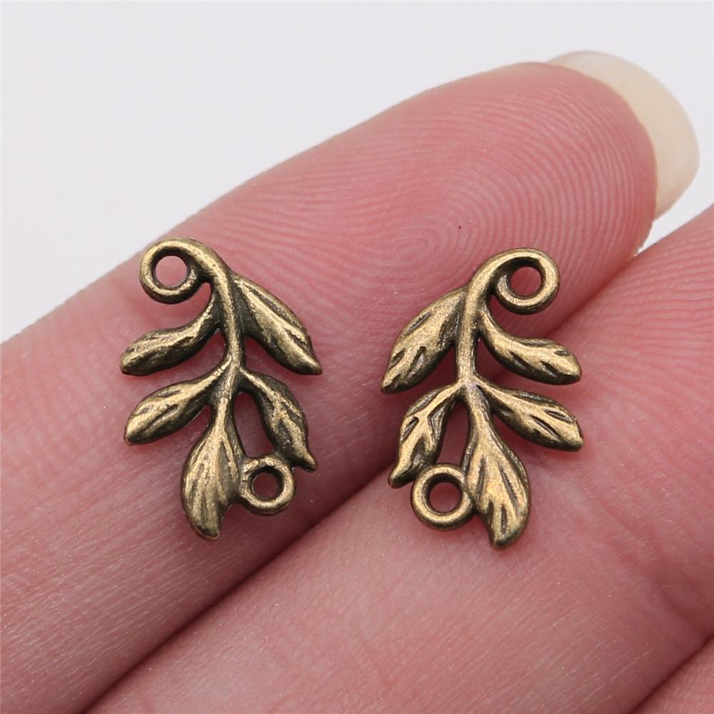 20pcs Connector Charms For Jewelry Making DIY Handmade Craft Necklace Bracelet Earring Making Vintage Antique Bronze Color