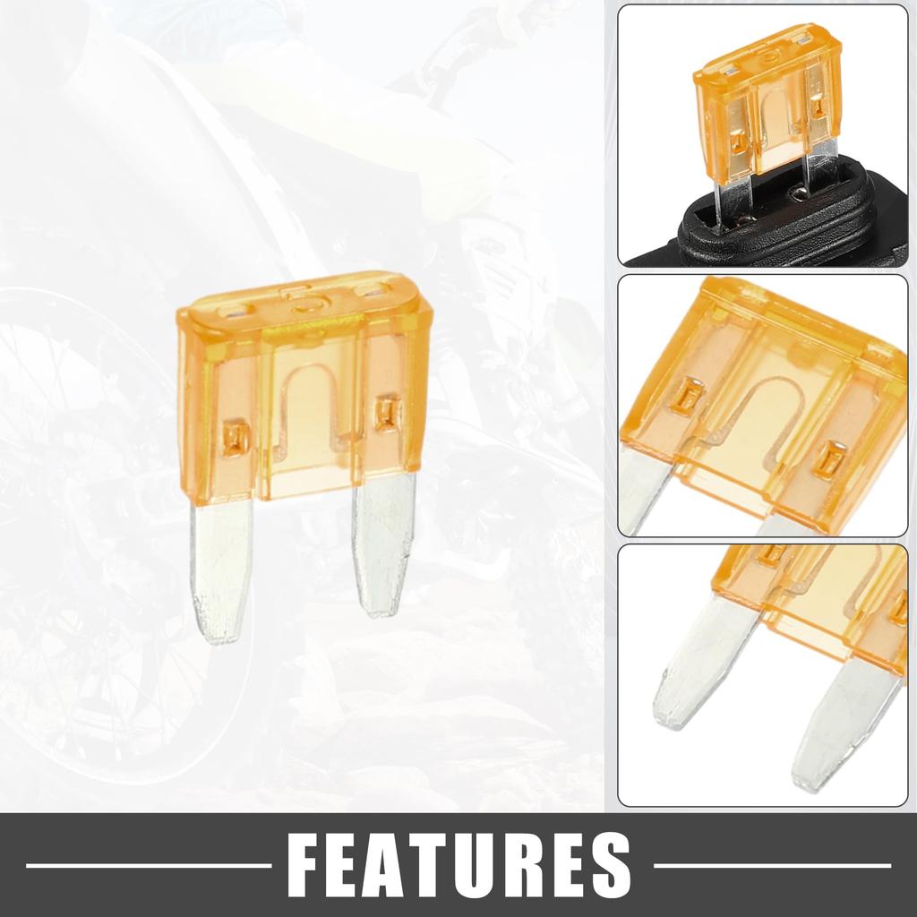 Ein ABSOPRO Sicherungshalter 5A Mini-Sicherung 12 AWG Sicherungshalter Wasserdicht