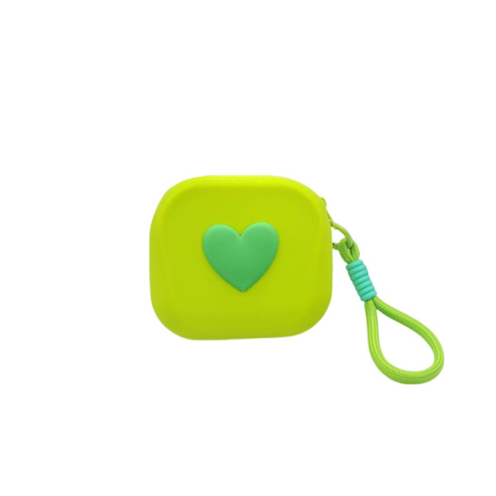 Waterproof Square StorageBag Silicone Earphone Organizer Coin Purse Wireless Earphones