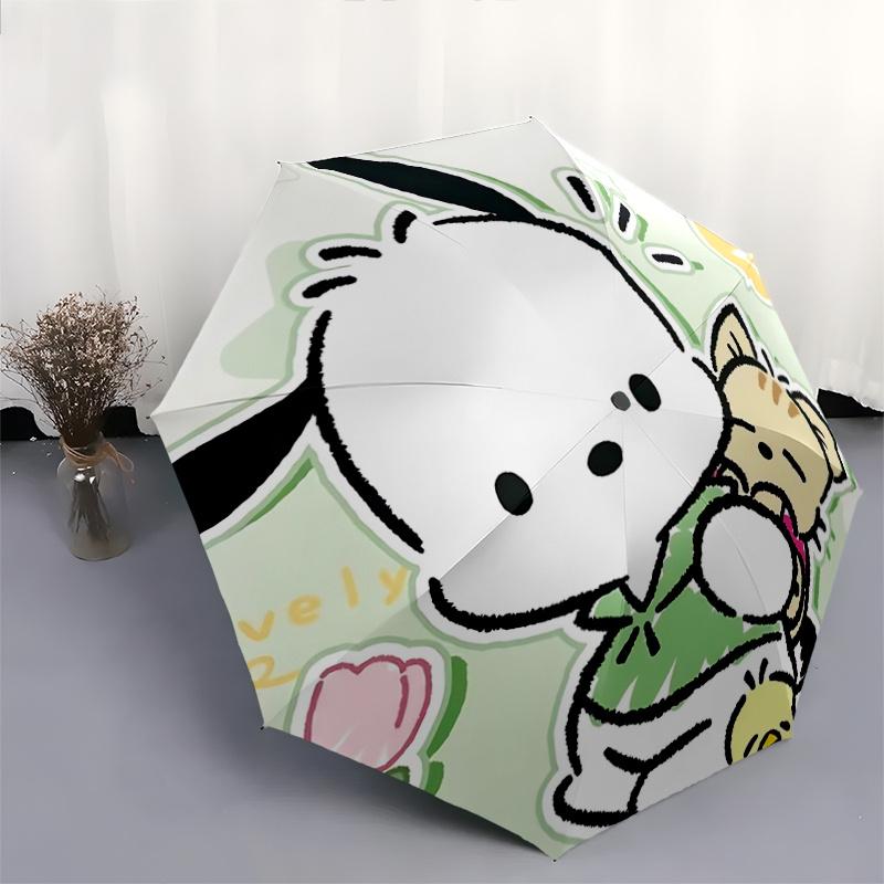 1pc Lovely Cat & Dog Umbrella - Automatic Opening/Closing, Foldable Design, Outdoor Use, Festival Gift for Fans, Travelers, Daily Use.Z007