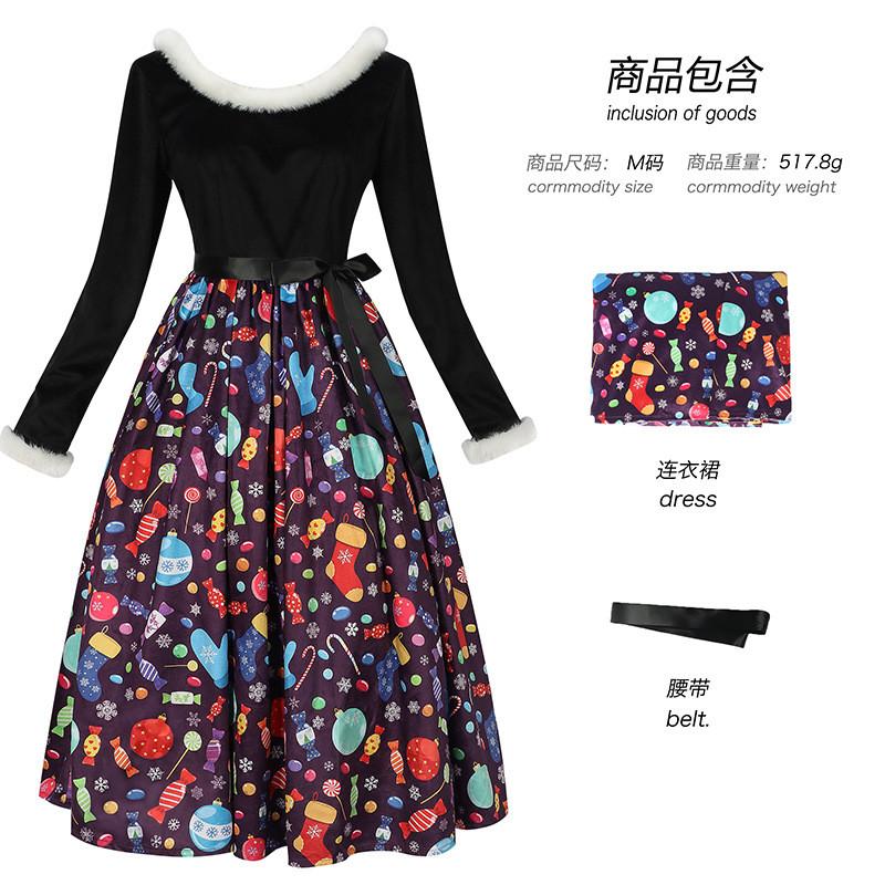 Christmas Dress Fashionable With Elegant Design For Themed Parties Gatherings And
