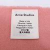 ACNE STUDIOS 271176 Large stole pinkUsed