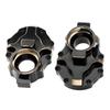 2 PCS Rear Axle C Block Seat Brass Weighted Black Gold Type Upgrade Parts Replacement for    4 Remote Control Car Accessories